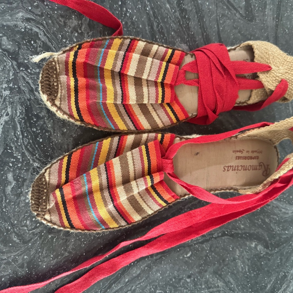 Colorful Striped Espadrilles - Made in Spain